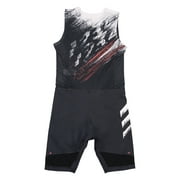 Adidas Adizero HEAT.RDY Climachill Running Triathlon Track Suit (XLarge, Black)