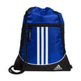thumbnail image 1 of adidas Alliance Sackpack, Drawstring Backpack, Lightweight Small Gym Bag for Women and Men, Team Royal Blue/Blue, One Size, 1 of 2