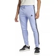 thumbnail image 1 of Adidas BLUE SPARK Men's 3-Stripes Regular-Fit Fleece Joggers, US 2X-Large, 1 of 4