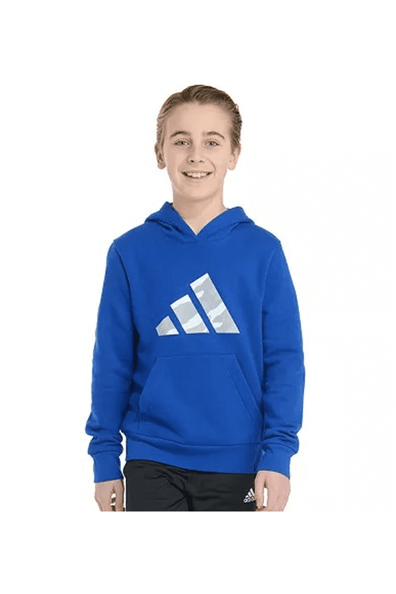 Big Kid Boys Long Sleeve Fleece Hoodie, Small (8)