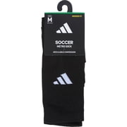 Adidas Black/Night Grey/White Soccer Metro Sock Size M 1 ea