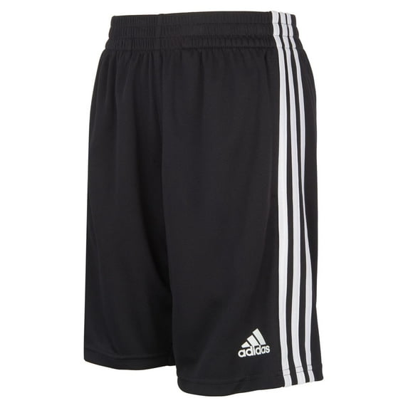 Adidas Boys 8-20 Classic 3-Stripes Shorts(Black Medium)