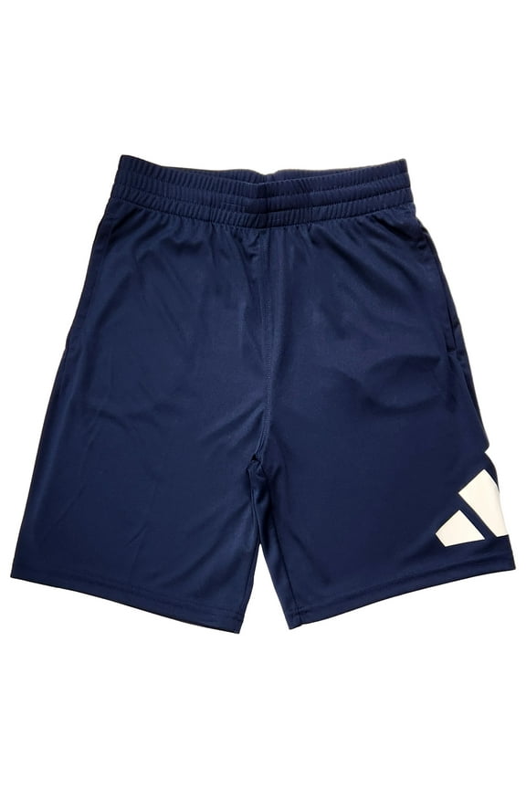 Boys Blue & White Athletic Basketball Gym Shorts Medium 10-12