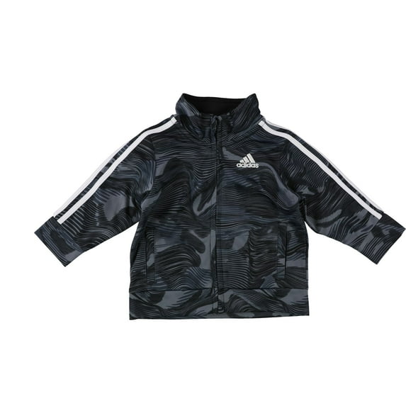 Adidas Boys Camo Track Jacket, Grey, Infant, 6 mos