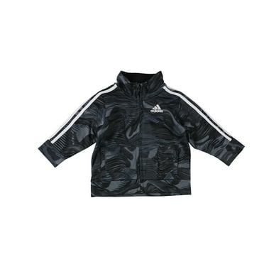 Adidas Boys Camo Track Jacket, Grey, Infant, 6 mos