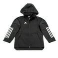 thumbnail image 1 of Adidas Boys Condivo 20 All Waether Jacket, Black \ White,XL - US, 1 of 4