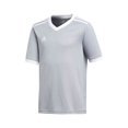 thumbnail image 1 of Adidas Boys Tabela 18 Unisex Soccer Jersey, Grey, L, 1 of 2