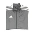 thumbnail image 1 of Adidas Boys Tiro 21 Track Jacket, Team Grey Four \ White,S - US, 1 of 4