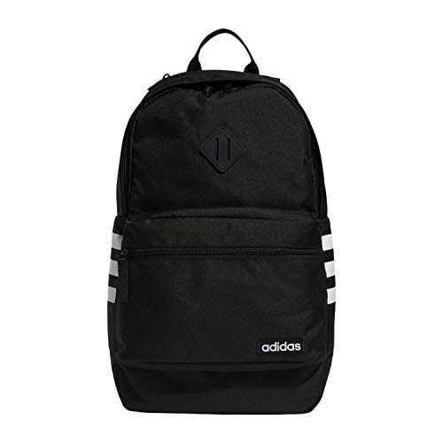 Adidas Classic 3S Unisex Internal Computer Sleeve Backpack, Black