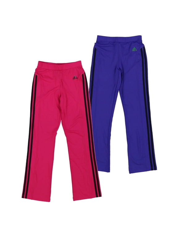 Climalite Girls Youth Athletic Pants Kids Performance Activewear M L New