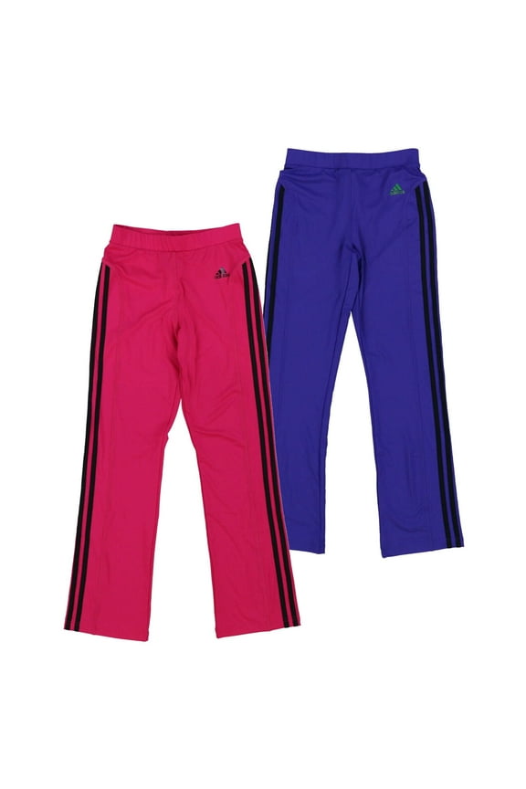 Climalite Girls Youth Athletic Pants Kids Performance Activewear M L New