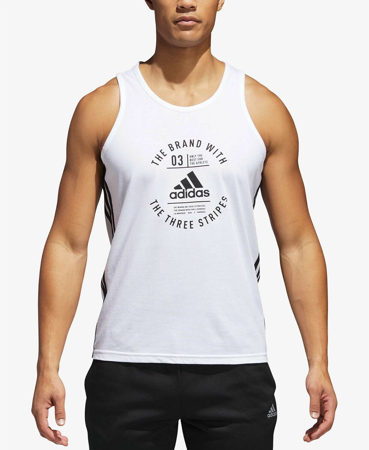 Sport Performance Adidas T-shirts Men\'s Tank & Tops