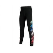 Adidas Core Graphic Girls Active Pants Size M, Color: Black