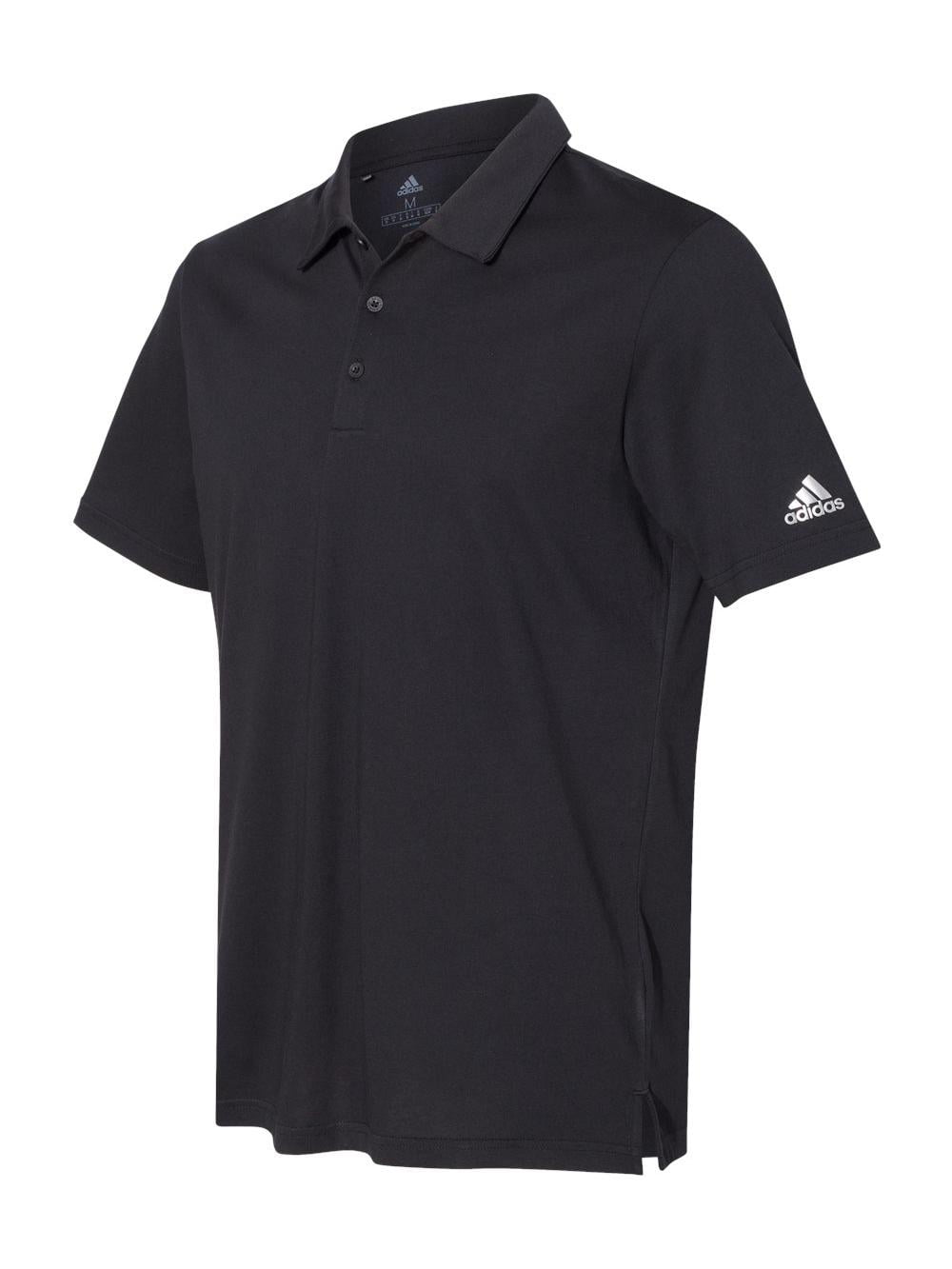 Adidas - Cotton Blend Polo - A322 - Black - Size: XL