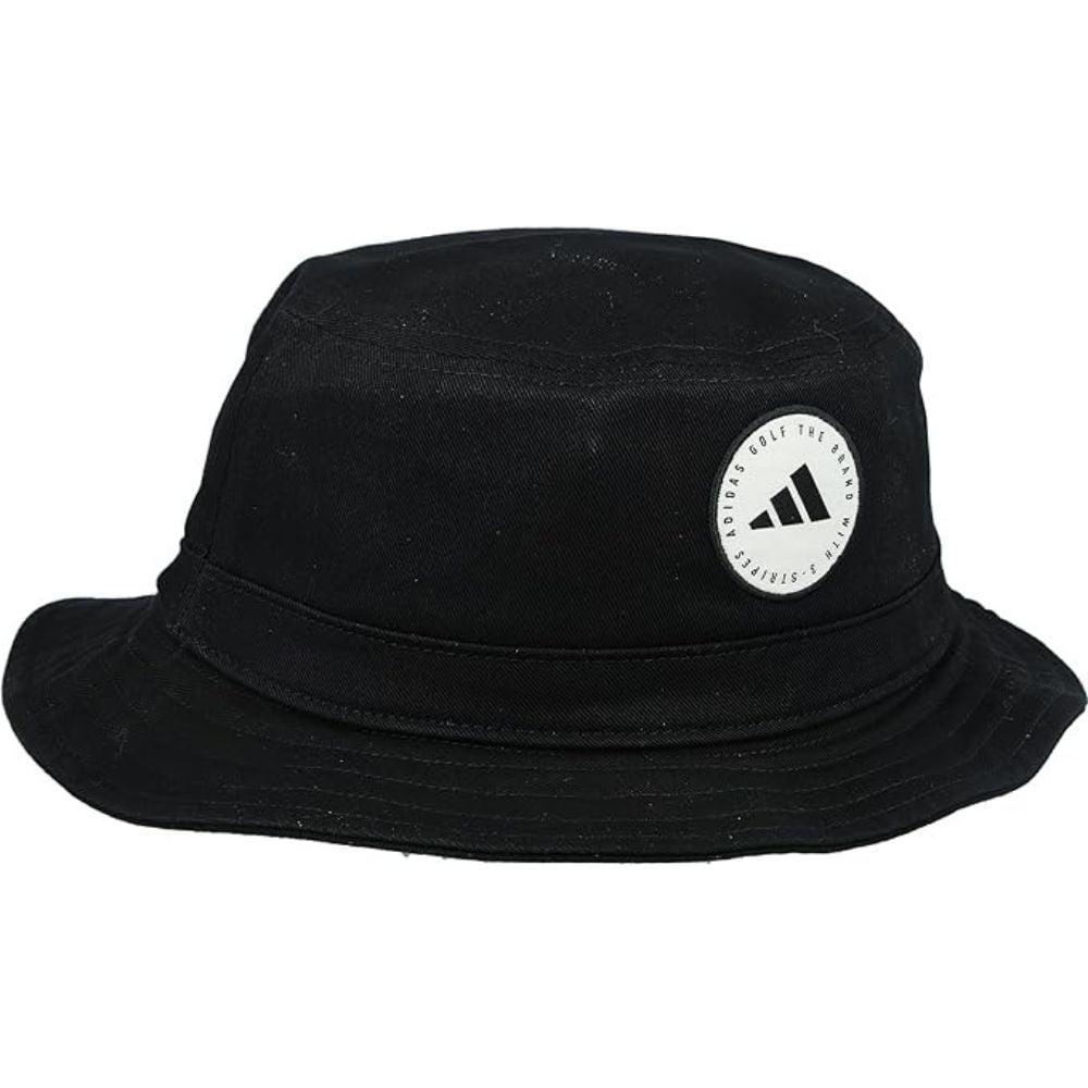 Adidas Cotton Solid Bucket Hat - IT1209 - Black - OSFM  display picture 3