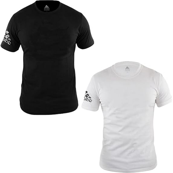 Adidas Cotton T-Shirt for Men & Women - Unisex Promo Basic 100% Cotton Tee Black & White Adidas Shirts - AdiTSG2/v9