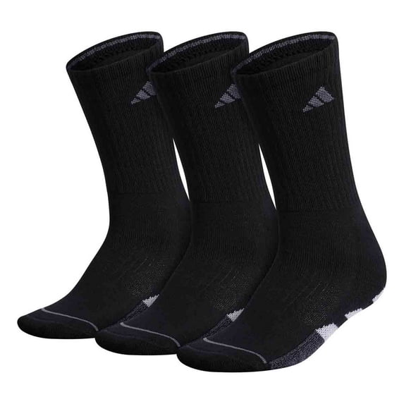Adidas Cushioned II 3-Pack Crew Socks Black MD