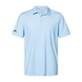 thumbnail image 1 of Adidas - Diamond Dot Print Polo - A498 - Glow Blue/ White/ Navy - Size: M, 1 of 2