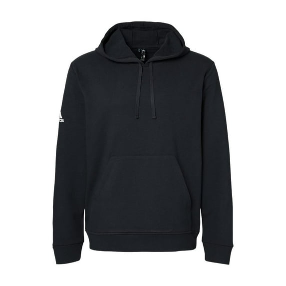 Adidas - Fleece Hooded Sweatshirt - A432 - Black - Size: XL