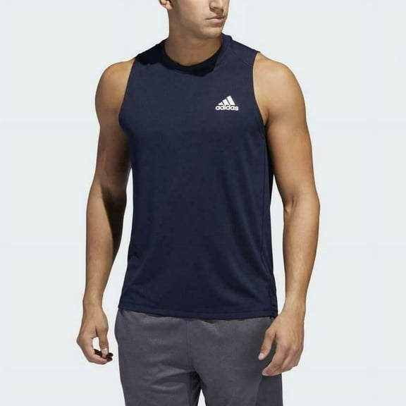 Adidas FreeLift Men's Sport Ultimate Solid Tee DZ8453 Navy