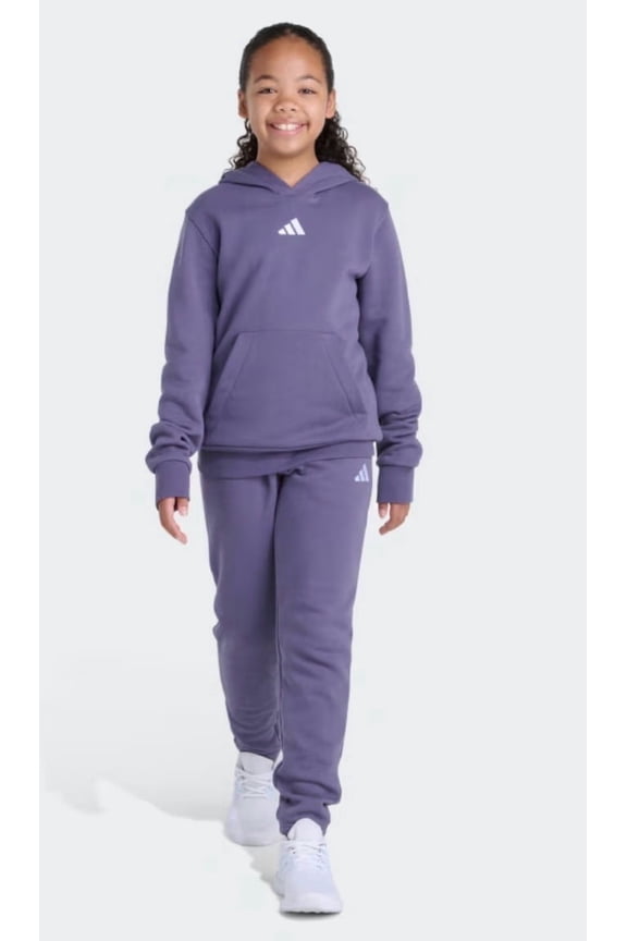 Girls 2-Piece Long Sleeve Fleece Pullover & Jogger Set