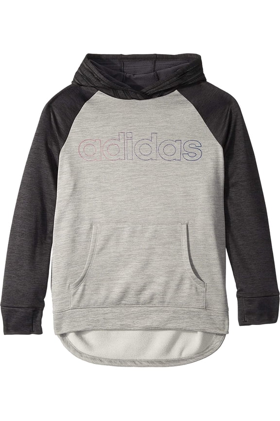 Girls Gray & Black Rainbow Shimmer Hoodie Sweatshirt Jacket Small (7-8)