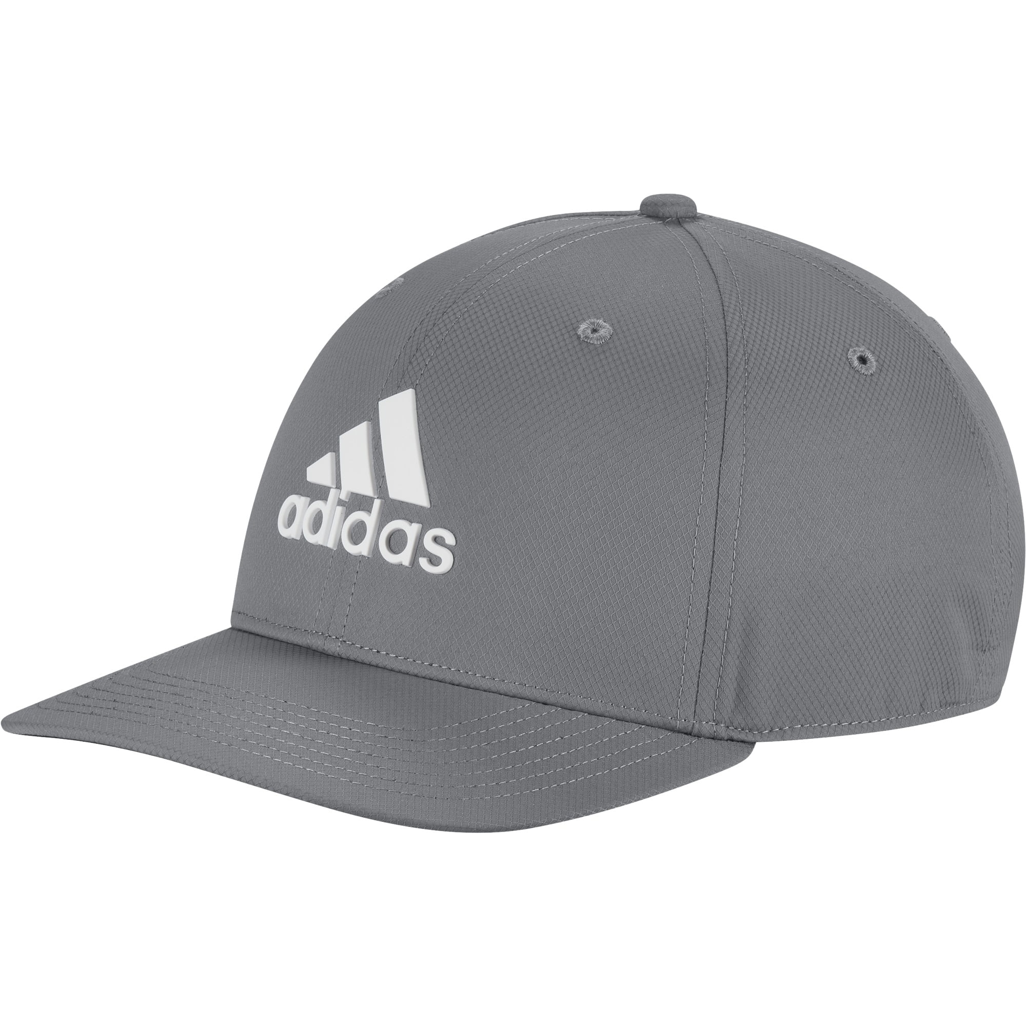 Adidas Golf 3-Stripes Tour Snapback Hat Gray Three - Walmart.com