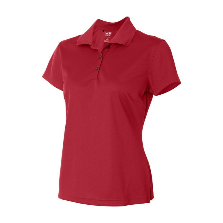 Adidas men's climalite top textured short sleeve polo