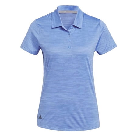 Adidas Golf Ladies Spacedye Polo Blue Fusion/Collegiate Navy Small