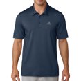 thumbnail image 1 of Adidas Golf Men's Chest Logo Solid Polo Shirt, Small Navy -, 1 of 1
