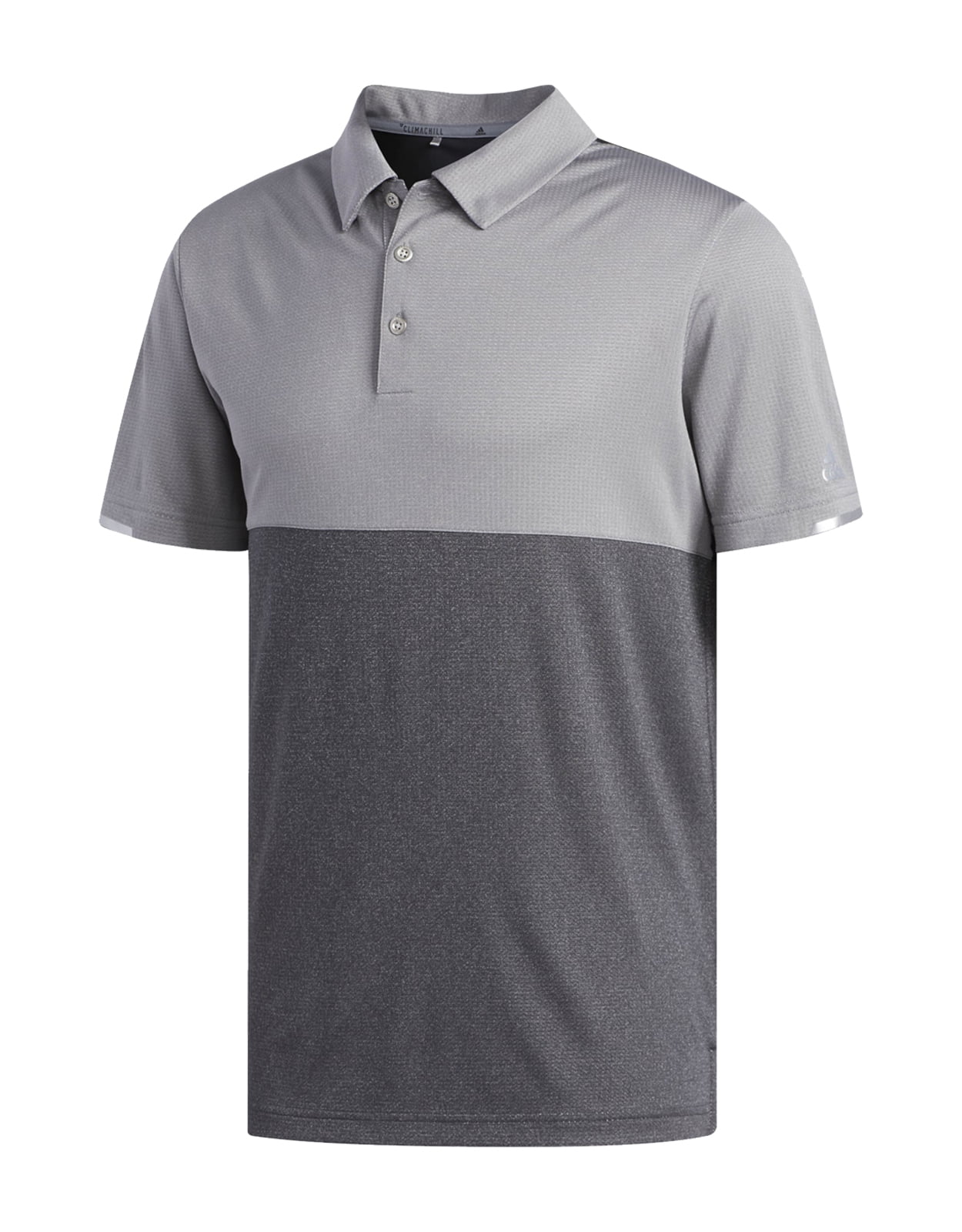 Adidas Golf Men's Climachill Heather Block Polo Golf Shirt, 2X-Large  Grey/Black - - Walmart.com