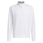 Adidas Golf Mens Elevated 1/4-Zip Pullover - 2XLarge 2XL White -