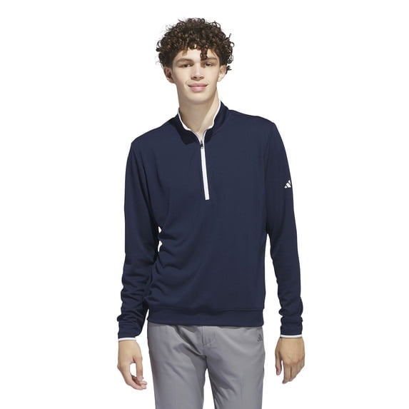 Adidas Golf Men's Lightweight Half-Zip Top - IU4506 - College Navy - S