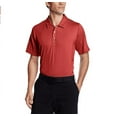 thumbnail image 1 of Adidas Golf Men's PUREMOTION Tour Climacool Flex Rib Texture Polo Shirt, Bold Red/Amazon Red, X-Large, 1 of 2