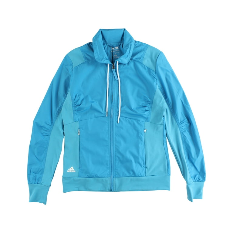 Turquoise adidas jacket hotsell