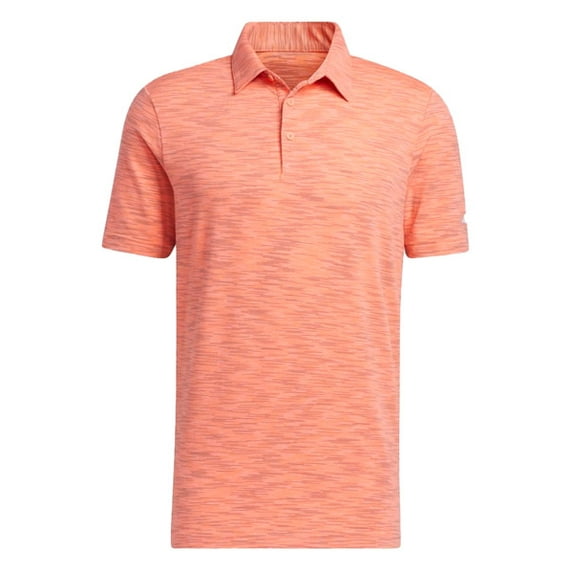 Adidas Golf Space Dye Polo Coral Fusion Extra Large
