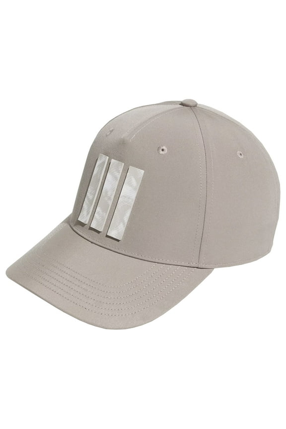 Golf Tour 3-Stripes Print Snapback Hat, Putty Beige -
