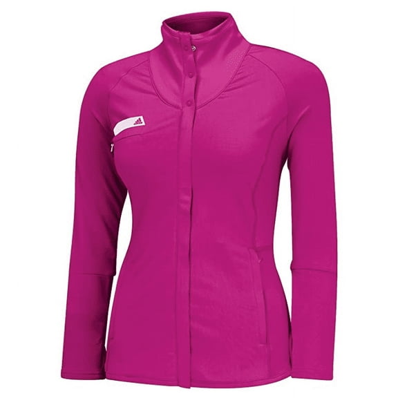 Adidas Golf Women's Puremotion Tour Jacket, Bahia Magenta/White, Large