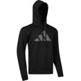 thumbnail image 1 of Adidas Graphic Pullover Hoodie - Sportswear Club Sweatshirt Men and Women for Athletic and Casual Wear, 1 of 5