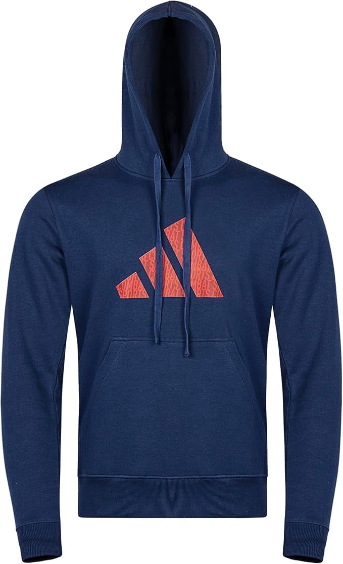 Adidas Graphic Pullover Hoodie - Sportswear Club Sweatshirt Men and Women for Athletic and Casual Wear