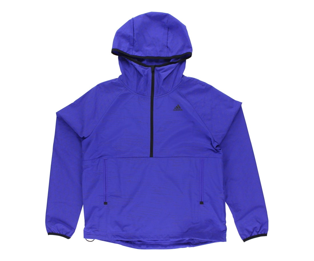Adidas Gs Anorak Jacket Womens Active Hoodies Size Xl, Color: Purple/Black