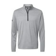 thumbnail image 1 of Adidas Mens Heather Block Print Quarter-Zip Pullover, 1 of 2