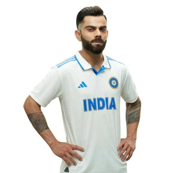 Adidas India Cricket Test Jersey, (Men's)