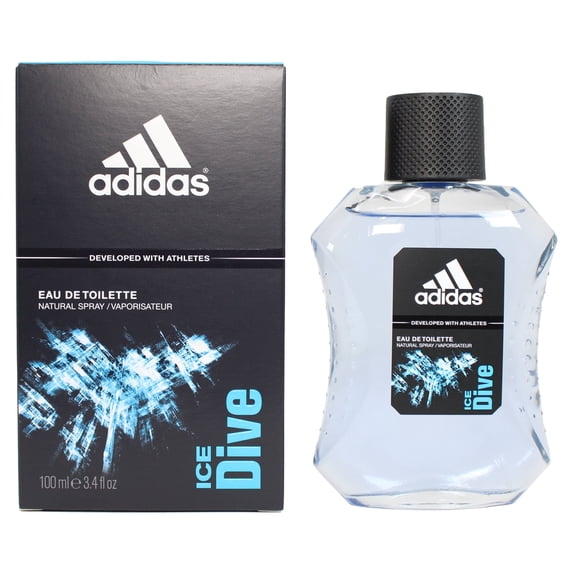 Adidas Ice Dive Eau de Toilette for Men 3.4oz