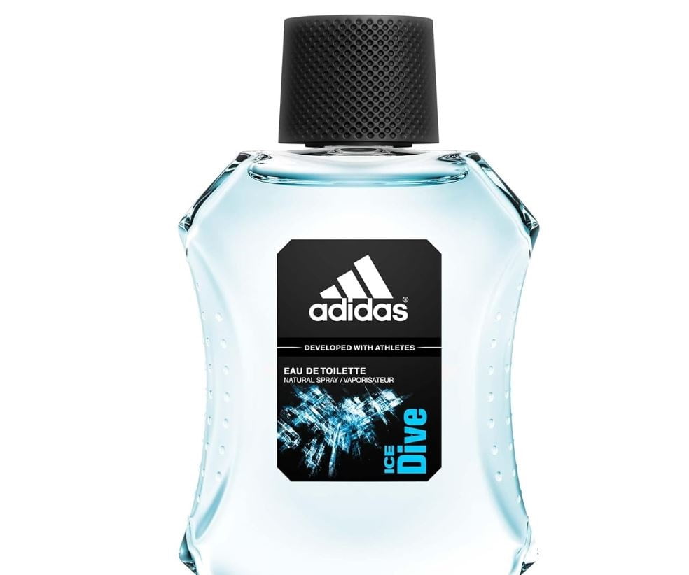 Adidas Ice Dive Eau de Toilette Perfume for Unisex, 3/4 oz Spray