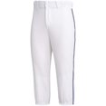 thumbnail image 1 of Adidas Icon Pro Piped Knicker Baseball Pants MD White | Navy, 1 of 2