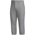 thumbnail image 1 of Adidas Icon Pro Piped Knicker Baseball Pants SM Gray | Royal, 1 of 2