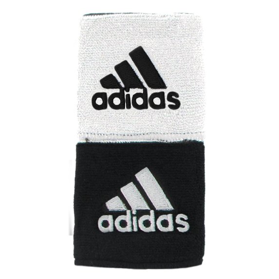 Adidas Interval 3-Inch Reversible Wristband 2 Pack - Various Colors