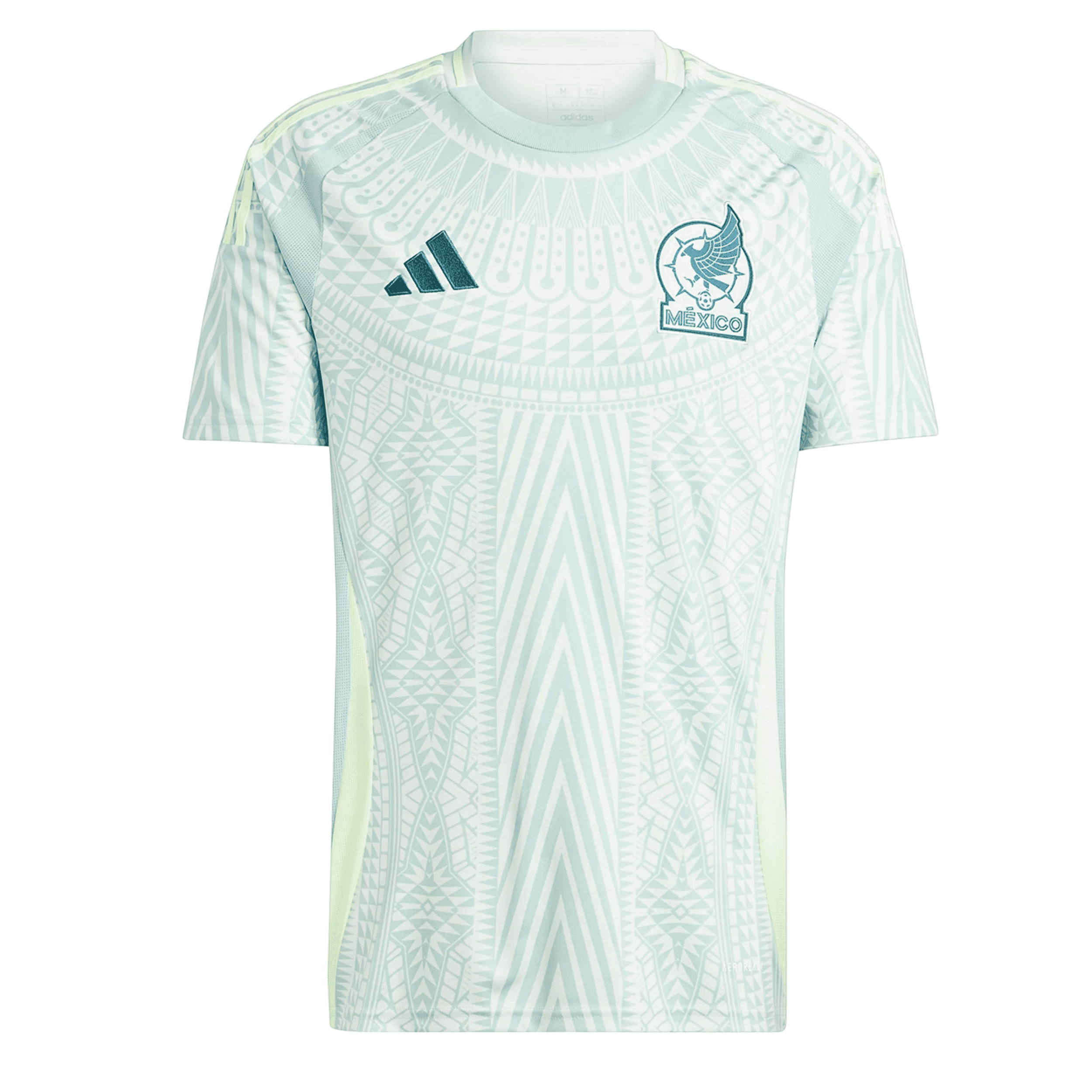 adidas Men's Mexico Jersey, Linen Green Away 2024