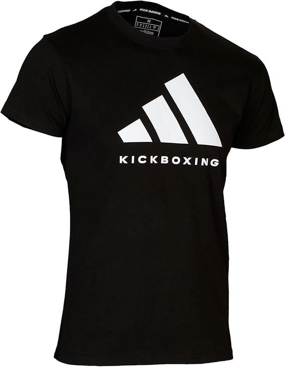 Adidas Kickboxing T-Shirt, Men's Women Athletes Essentials, Workout Shirt, Short Sleeve for Martial Arts
